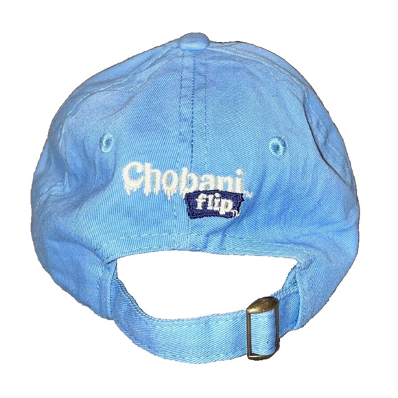 Chobani Flip Adjustable Baseball Cap Yogurt Hat Cap RARE Halloween Promo New! - Picture 5 of 9